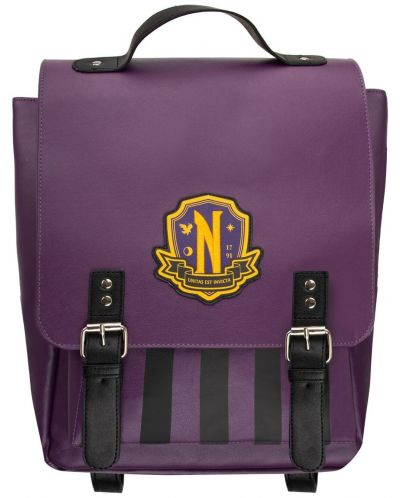 Rucsac CineReplicas Television: Wednesday - Nevermore Academy (Purple) - 1