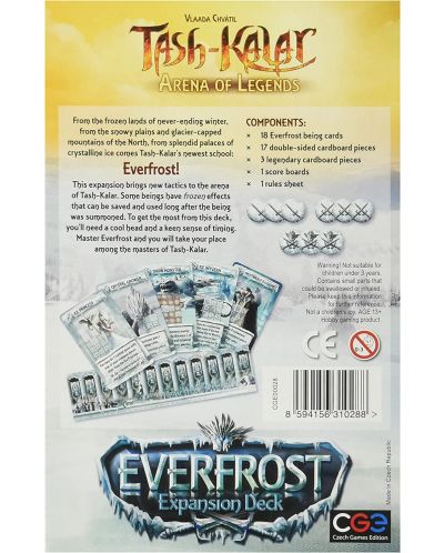 Extensie pentru jocul de societate Tash-Kalar: Arena of Legends - Everfrost 	 - 2