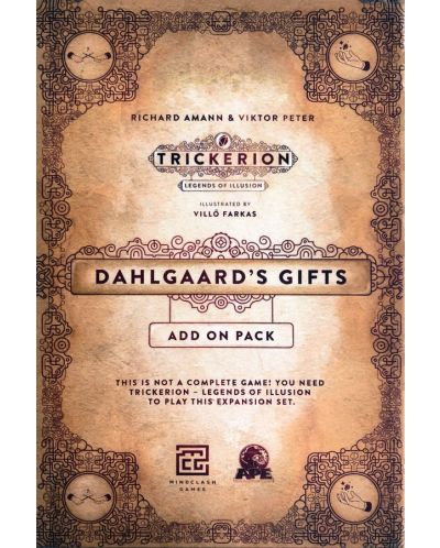 Extensie pentru jocul de societate Trickerion - Dahlgaard's Gifts - 2