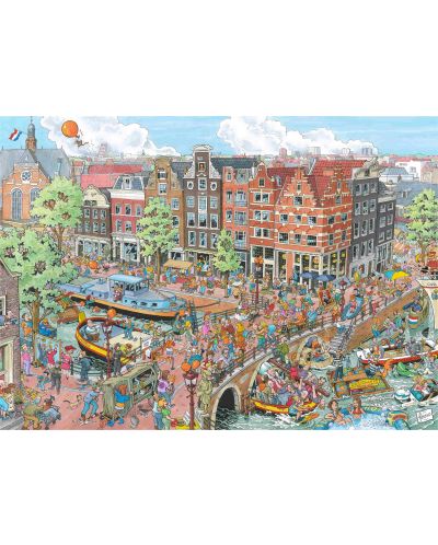 Puzzle Ravensburger de 1000 piese - Amsterdam - 2