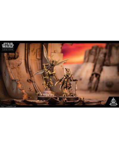 Extensie pentru joc de societate Star Wars: Legion - Sun Fac & Poggle the Lesser Commander - 6