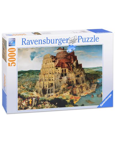 Puzzle Ravensburger de 5000 piese - Turnul Babel - 1