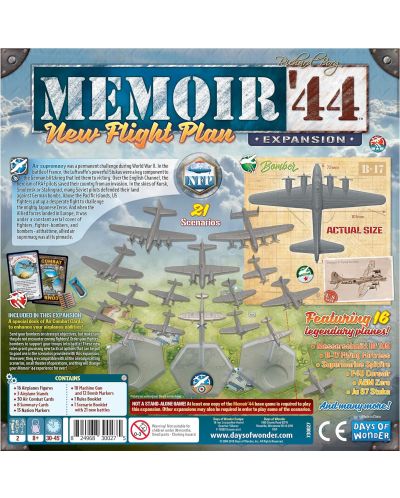 Extindere pentru jocul de societate Memoir '44: New Flight Plan - 2