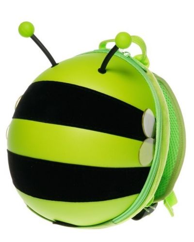 Rucsac pentru grădiniță Supercute - Bee, verde - 1