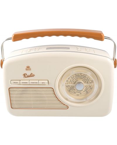 Radio GPO - Rydell Nostalgic DAB, bej - 2