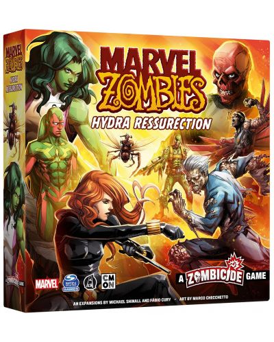 Extensie pentru jocul de societate Marvel Zombies: A Zombicide Game – Hydra Resurrection - 1