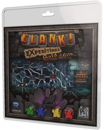 Extensie pentru jocul de societate Clank! Expeditions: Gold and Silk - 2