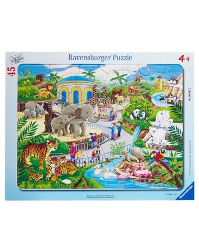 Puzzle Ravensburger de 45 piese - Vizita la zoo - 3