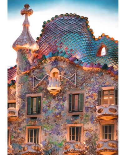 Puzzle Ravensburger de 1000 piese - Casa Batllo, Barcelona - 2