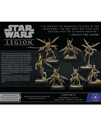 Extensie pentru joc de societate Star Wars: Legion - Geonosian Warriors Expansion - 2