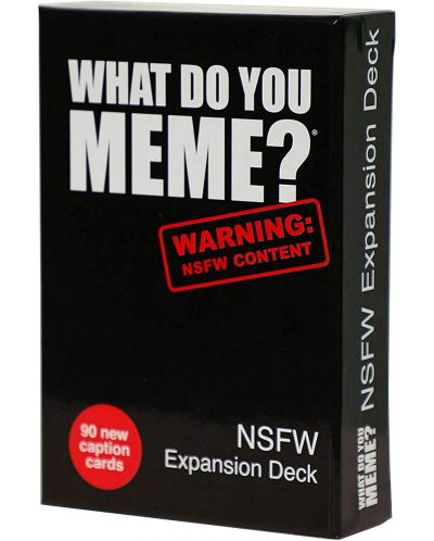 Extensie pentru jocuri de societate What Do You Meme? - NSFW Expansion Pack - 1