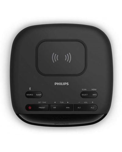 Boxa radio cu ceas Philips - TAR7705 / 10, negru - 2