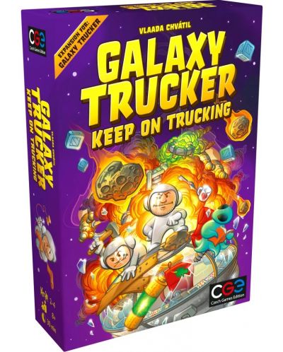 Expansiunea jocurilor de societate Galaxy Trucker: Keep on Trucking - 1