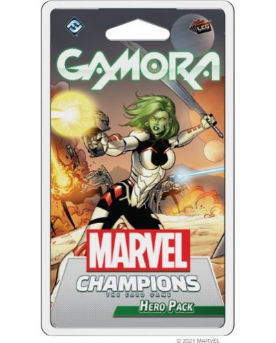 Extensie pentru jocuri de societate Marvel Champions - Gamora Hero Pack - 1