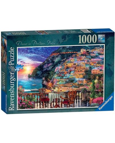 Puzzle Ravensburger de 1000 piese - Cina in Positano, Italia - 1