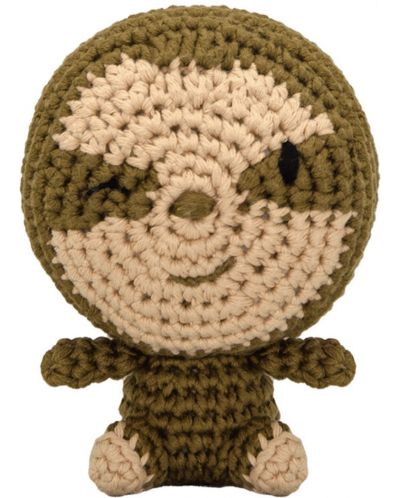 Jucărie tricotată de mână Wild Planet - Sloth, 12 cm - 1