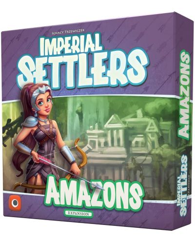 Extensie pentru joc de cărți Imperial Settlers - Amazons - 1