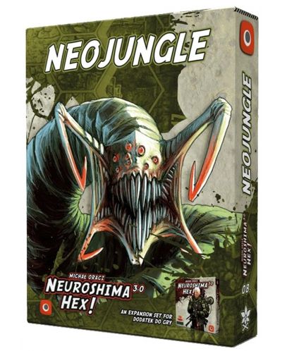 Extensie pentru jocul de societate Neuroshima HEX 3.0: Neojungle - 1