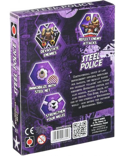 Neuroshima Hex 3.0 Board Game: Steel Police Expansion - 2