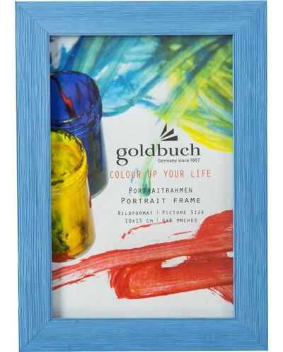 Ramă foto Goldbuch Colour Up - Albastră, 10 x 15 cm - 1