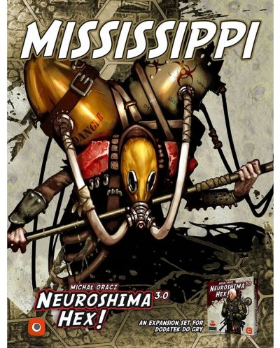 Neuroshima Hex 3.0 Board Game: Mississippi Expansion - 1