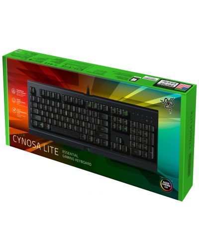 Tastatura gaming Razer - Cynosa Lite, US Layout, neagra - 2
