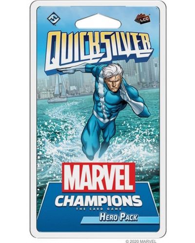 Extensie pentru jocuri de societate Marvel Champions - Quicksilver Hero Pack - 1