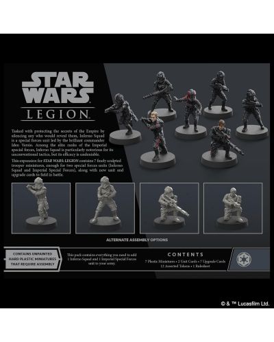 Supliment pentru jocul de societate Star Wars: Legion - Inferno Squad Unit Expansion - 2