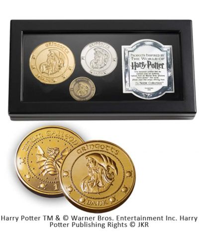 Replica The Noble Collection Movies: Harry Potter - The Gringotts Bank Coin Collection - 2