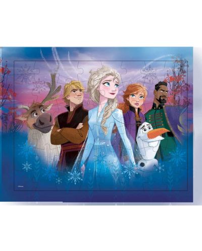 Puzzle in relief Spin Master Cardinal - Frozen II, 3 x 48 piese - 3