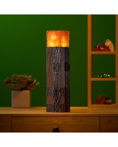 Replica The Noble Collection Games: Minecraft - Illuminating Torch - 6
