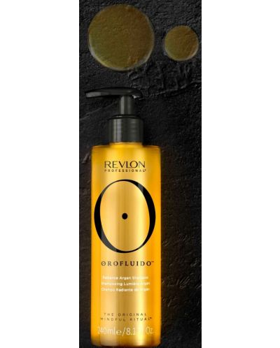 Revlon Professional Orofluido Șampon cu argan pentru strălucire, 240 ml - 3
