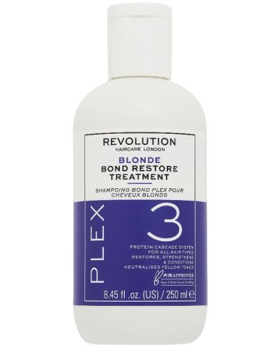 Revolution Haircare Blonde Plex Terapie restaurativă 3, 250 ml - 1