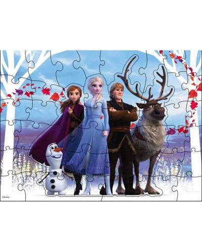 Puzzle in relief Spin Master Cardinal - Frozen II, 48 piese, sortiment - 5