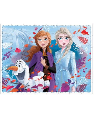 Puzzle in relief Spin Master Cardinal - Frozen II, 3 x 48 piese - 4