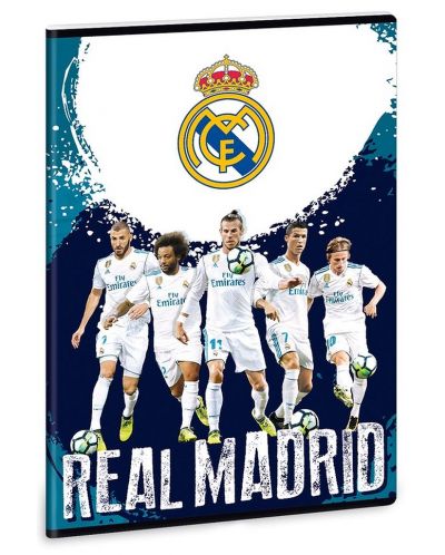 Caiet scolar А4, 40 file Ars Una FC Real Madrid, jucatori - 1