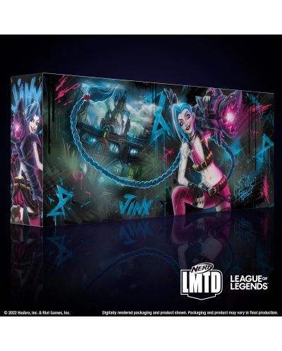 Replica Hasbro Games: League of Legends - Jinx Fishbones Blaster