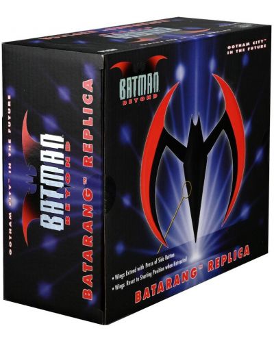 Replica NECA DC Comics: Batman - Batarang (Batman Beyond) (Roșu), 20 cm - 6