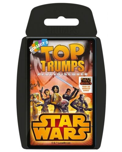 Joc cu carti Top Trumps - Star Wars Rebels - 1