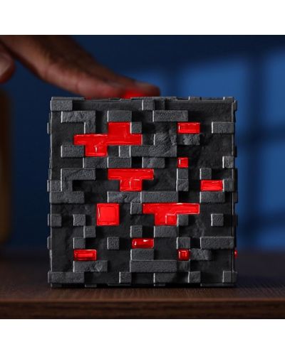 Replica The Noble Collection Games: Minecraft - Illuminating Redstone Ore - 8