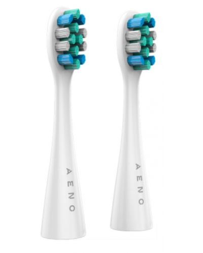 Capete de rezervă pentru periuțe de dinți AENO - DB1S/DB2S, 2 buc, albe - 1