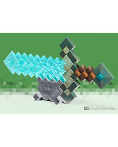 Replica The Noble Collection Games: Minecraft - Diamond Sword - 4