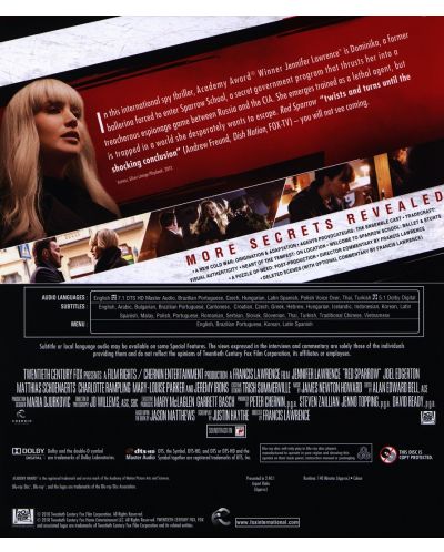 Red Sparrow (Blu-ray) - 4