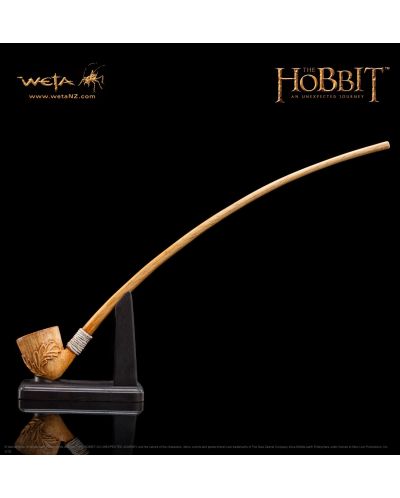 Replica Weta Movies: Lord of the Rings - The Pipe of Bilbo Baggins, 35 cm - 4