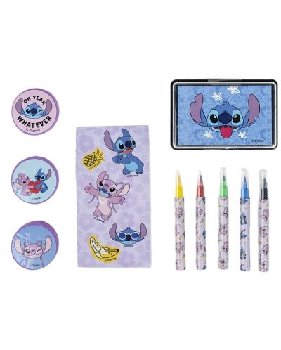 Set de desen Cerda Stitch - În cutie, 11 piese - 2