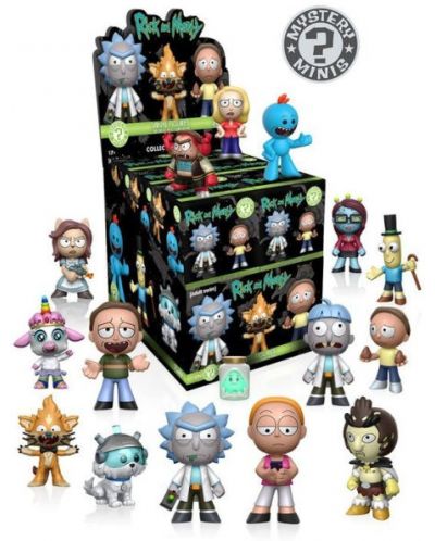 Mini figurina Funko Pop! Rick and Morty, 5 cm - Mystery Blind box - 1
