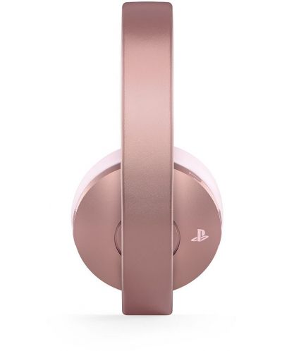 Casti gaming - Gold Wireless Headset, Rose Gold, 7.1,  roz - 6