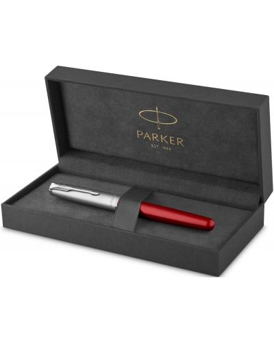 Roller Parker Sonnet Essential - roșu, cu cutie - 4