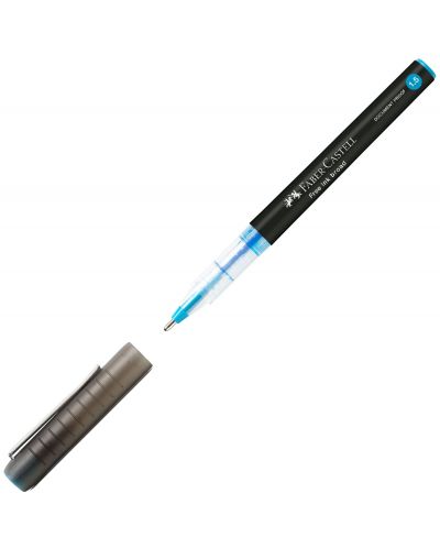 Roller Faber-Castell Free Ink - 1.5 mm, cer albastru - 2