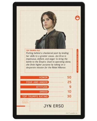 Joc cu carti Top Trumps - Star Wars Rogue One - 3